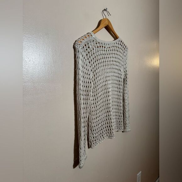 Cream Forever 21 Knit Sweater Size M EUC - Picture 4 of 5